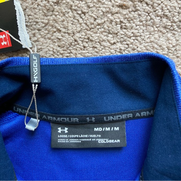NWT Golf Under Armour SweaterFleece ½ Zip Pullover - Picture 4 of 12